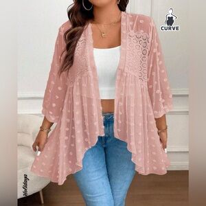 Sheer Kimono Jacket